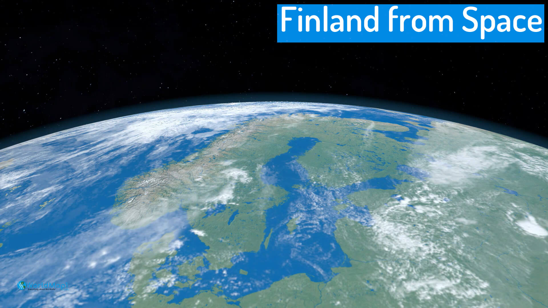 Uzaydan Finlandiya